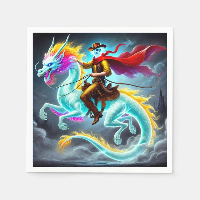 Servilleta De Papel Ghost Rider (Anverso)