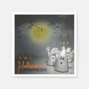 Servilleta De Papel Ghostly Halloween