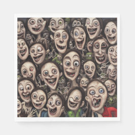 Servilleta De Papel Ghouls- Papel Ropa de almuerzo