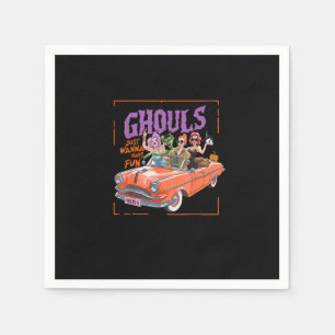 Servilleta De Papel Ghouls solo quiere divertirse - Noche divertida de