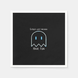 Servilleta De Papel Ghouls solo quiere divertirse - Temporada de Hallo