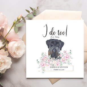 Servilleta De Papel Giant Schnauzer Dog Boda Cocktail Napkins