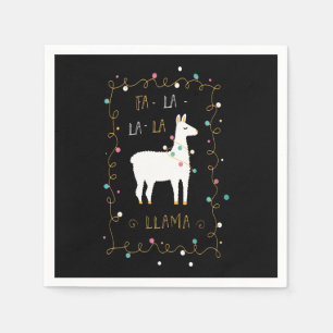 Servilleta De Papel Gift de Llama   Llama Sing Funny