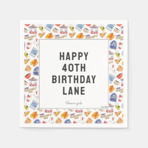 Servilleta De Papel Gilmore Chica Birthday