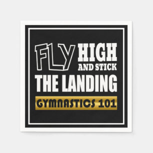 Servilleta De Papel Gimnasia 101 Mosca de altura - Gimnasta Bar
