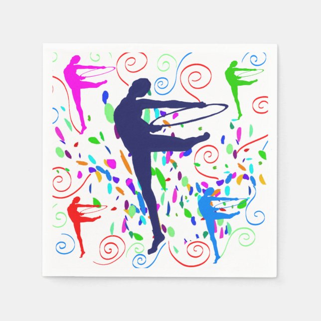 Servilleta De Papel Gimnasia artística (Anverso)