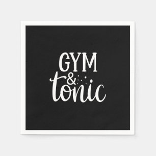 Servilleta De Papel gimnasia y tonic