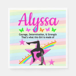 SERVILLETA DE PAPEL GIMNASIO VALOR Y FUERZA