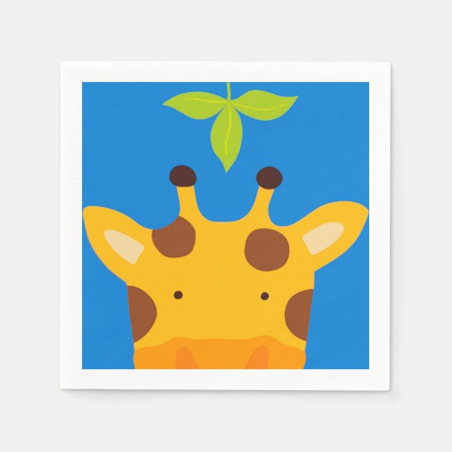 Servilleta De Papel Giraffe (Anverso)