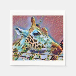 SERVILLETA DE PAPEL GIRAFFE