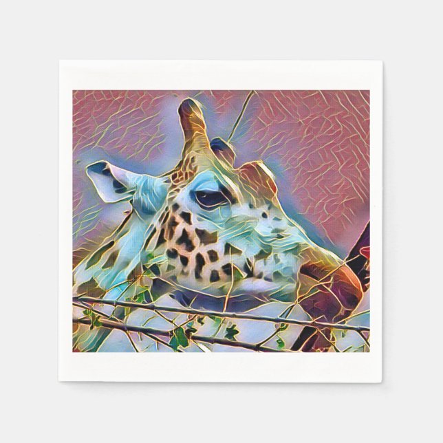 SERVILLETA DE PAPEL GIRAFFE (Anverso)