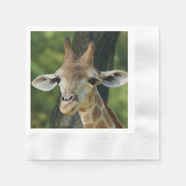 Servilleta De Papel Giraffe (Anverso)