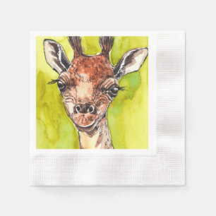Servilleta De Papel Giraffe