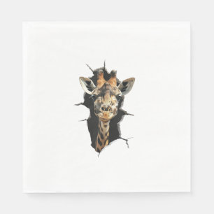 Servilleta De Papel Giraffe _7