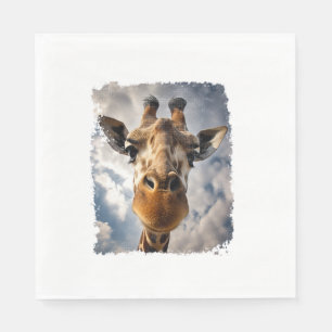 Servilleta De Papel Giraffe de época