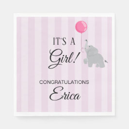 Servilleta De Papel Girl Baby Shower