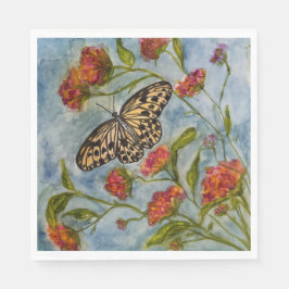 Servilleta De Papel Girls Sweet Butterfly Birthday Napkins