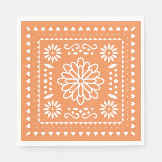 Servilleta De Papel Girly Fiesta Fiesta Napkins (Anverso)