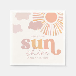 Servilleta De Papel Girly Sun Fiesta Napkins
