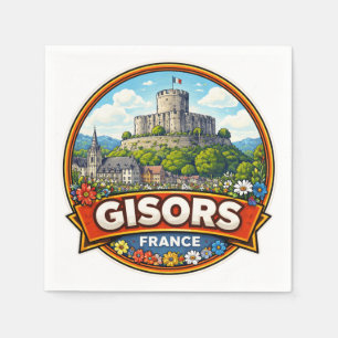 Servilleta De Papel Gisors Francia 