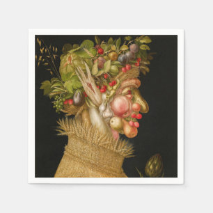 Servilleta De Papel Giuseppe Arcimboldo - Verano