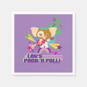 Servilleta De Papel Gizmo   Rock 'n Roll