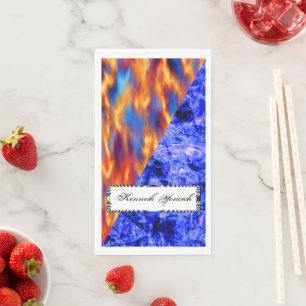 Servilleta De Papel Glaciem et Ignis por Kenneth Yoncich