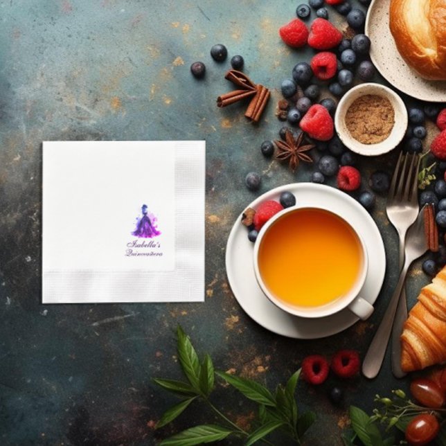 Servilleta De Papel Glam Quince gótico (Subido por el creador)