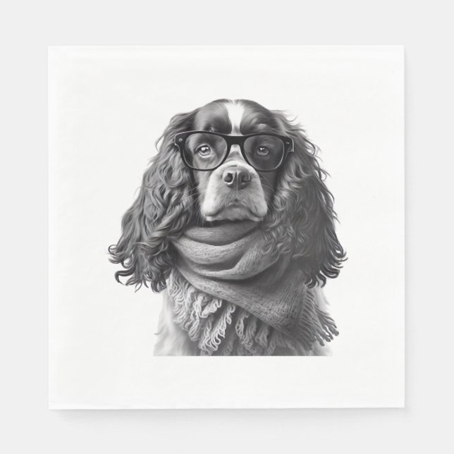 Servilleta De Papel Glases de Coco (Anverso)