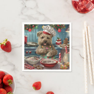 Servilleta De Papel Glen de Imaal Terrier Hornear en Festividades: Fes
