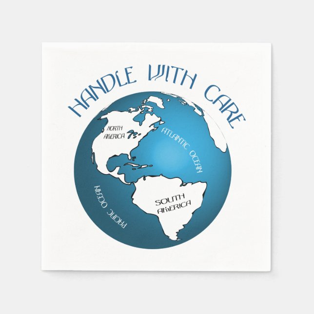 Servilleta De Papel Globe (Anverso)