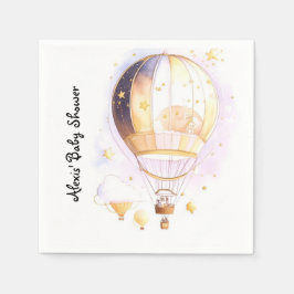 Servilleta De Papel Globo de aire caliente de Dreamland Celestial Baby