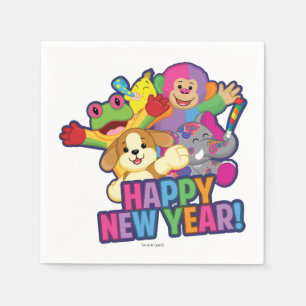 Servilleta De Papel Globos de Año Nuevo