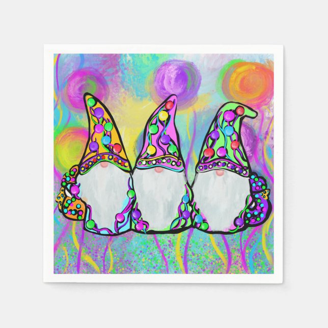 SERVILLETA DE PAPEL GNOME (Anverso)