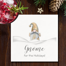 Servilleta De Papel Gnome de navidades para las vacaciones