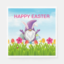 Servilleta De Papel Gnome de Pascua