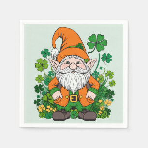 Servilleta De Papel Gnome irlandés