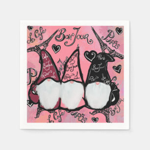 SERVILLETA DE PAPEL  GNOMOS         