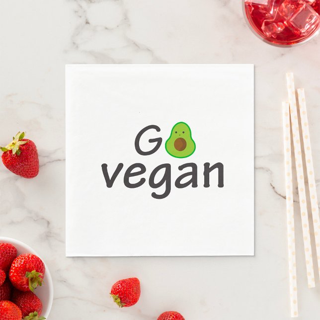 Servilleta De Papel Go Vegan (Subido por el creador)
