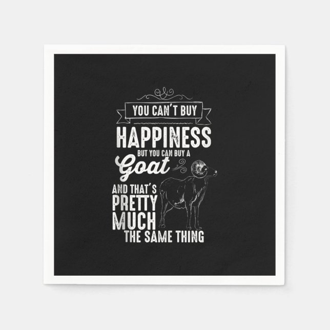 Servilleta De Papel Goat Lover Goat Gift (Anverso)