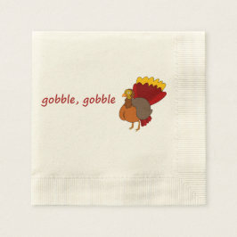 Servilleta De Papel gobble, gobble