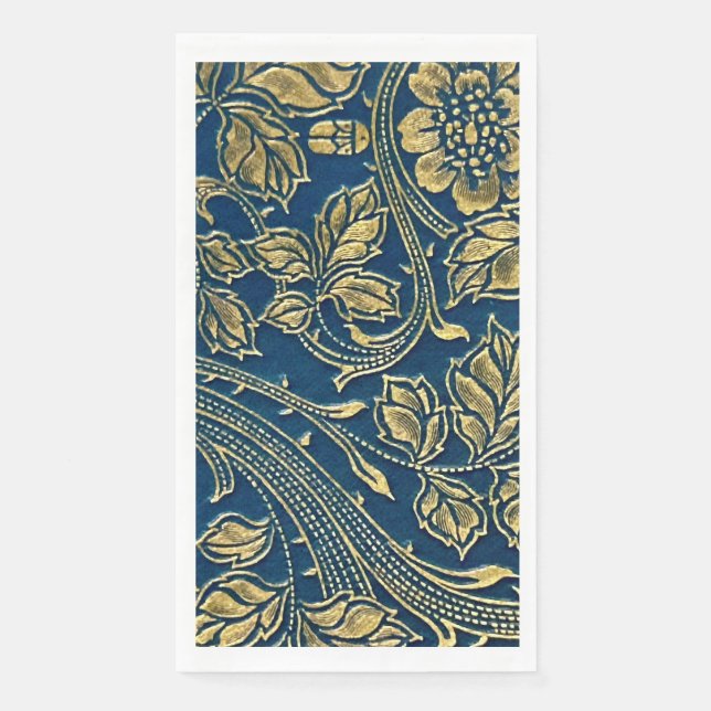 Servilleta De Papel Golden Blossom Elegance  (Anverso)