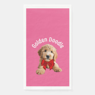 Servilleta De Papel Golden Doodle Puppy