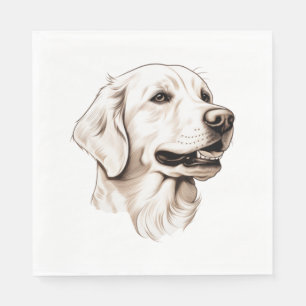 Servilleta De Papel Golden Retriever 2