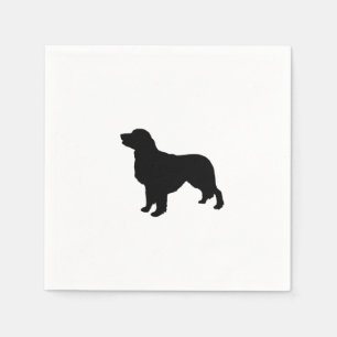 Servilleta De Papel Golden Retriever Silhouette Love Dogs