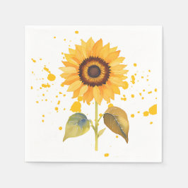 Servilleta De Papel Golden Sunburst