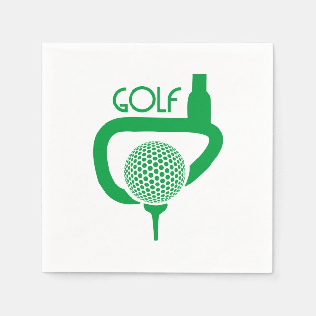 Servilleta De Papel Golf (Anverso)