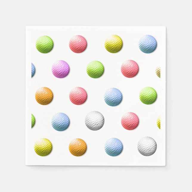 Servilleta De Papel Golf (Anverso)