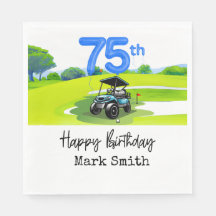 Golf 75 cumpleaños al golfista