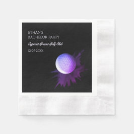 Servilleta De Papel Golf Bacheller Party - Golfing trip Classic golfis